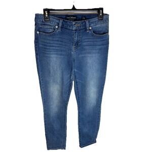 Lucky Brand Womens Lolita Skinny Jeans Size‎ 6/28 Blue Denim Cotton 5-Pockets